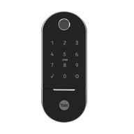Fechadura Digital Lia Preto Cromado Yale
