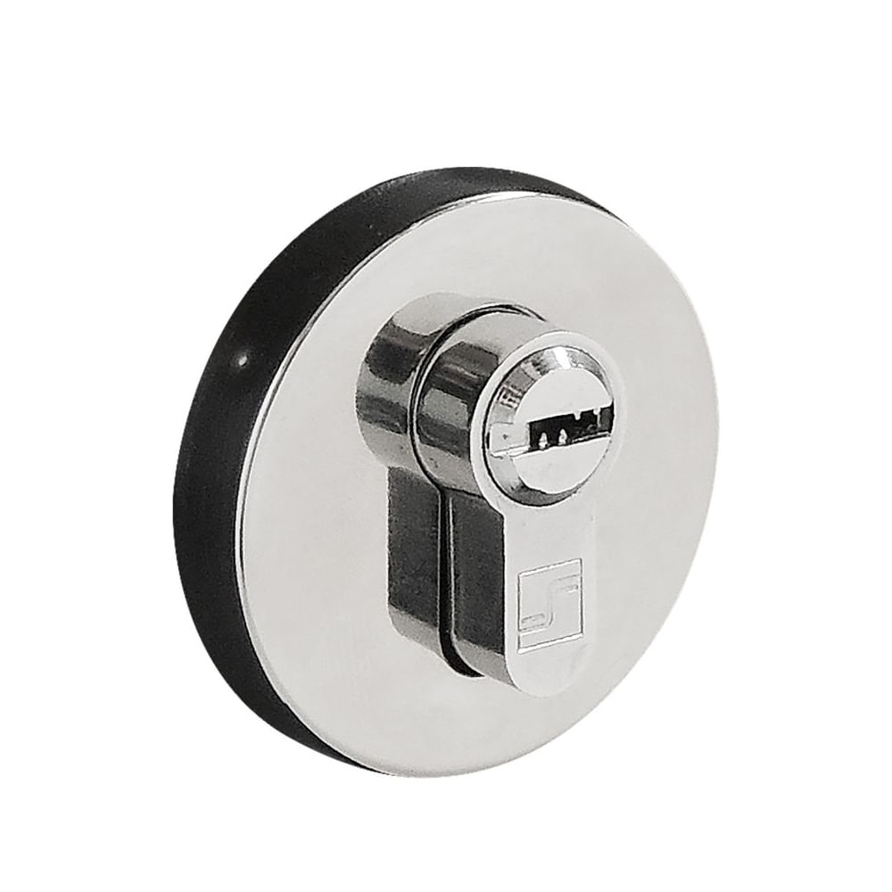 Conjunto de Fechadura Rolete F-5570-3R com Entrada de Cilindro